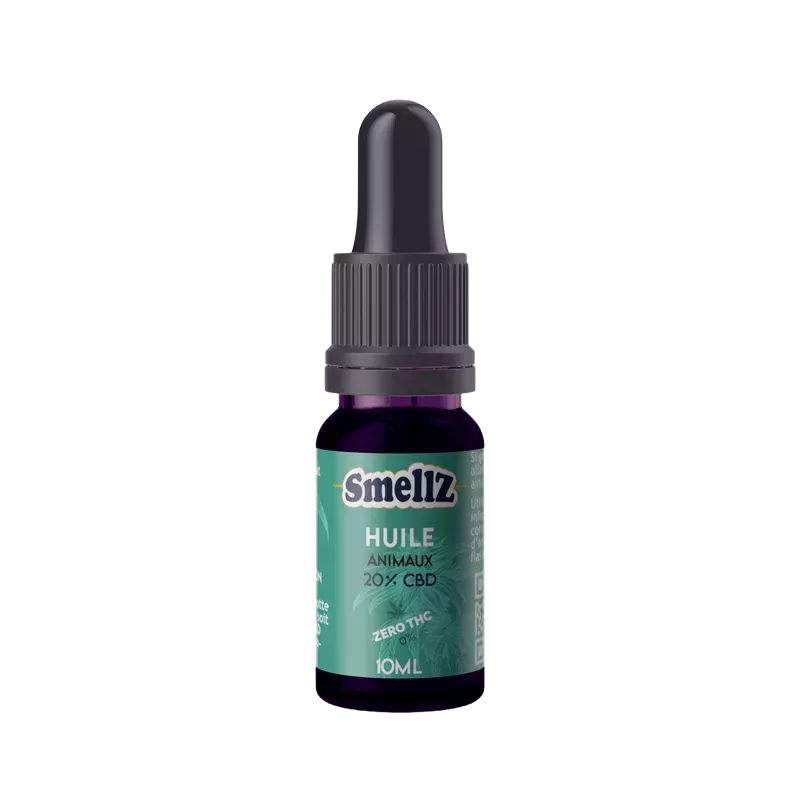 Huile Animaux 20% CBD, 0% THC – Huile MCT – Smellz Huile Animaux 20% CBD, 0% THC – Huile MCT – Smellz
